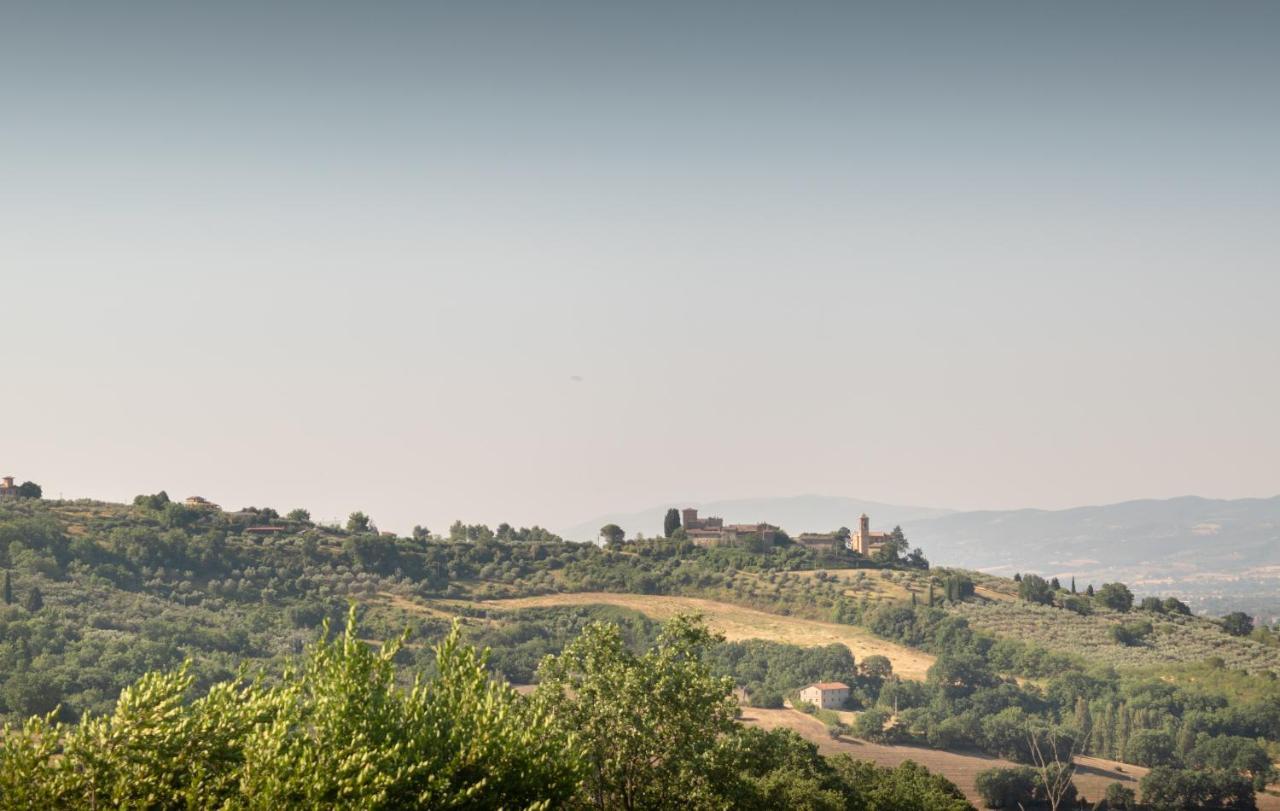 Agriturismo La Rocca Assisi Villa Petrignano Buitenkant foto