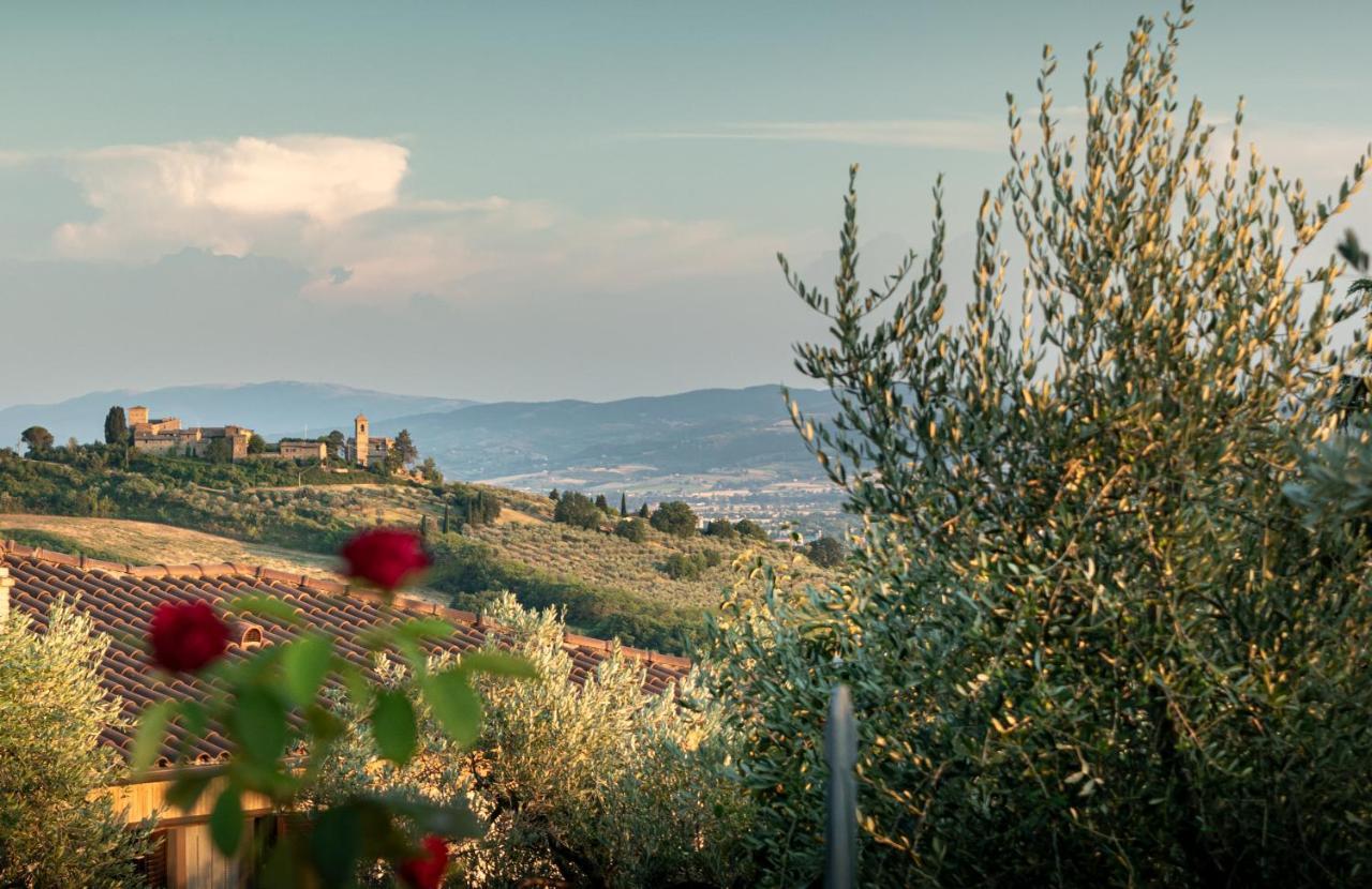 Agriturismo La Rocca Assisi Villa Petrignano Buitenkant foto