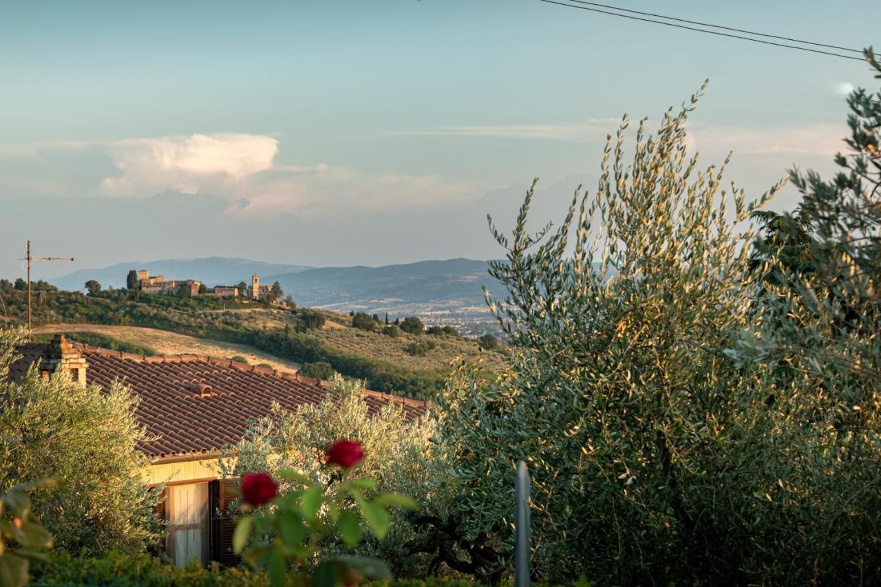 Agriturismo La Rocca Assisi Villa Petrignano Buitenkant foto