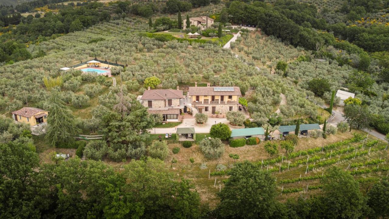 Agriturismo La Rocca Assisi Villa Petrignano Buitenkant foto