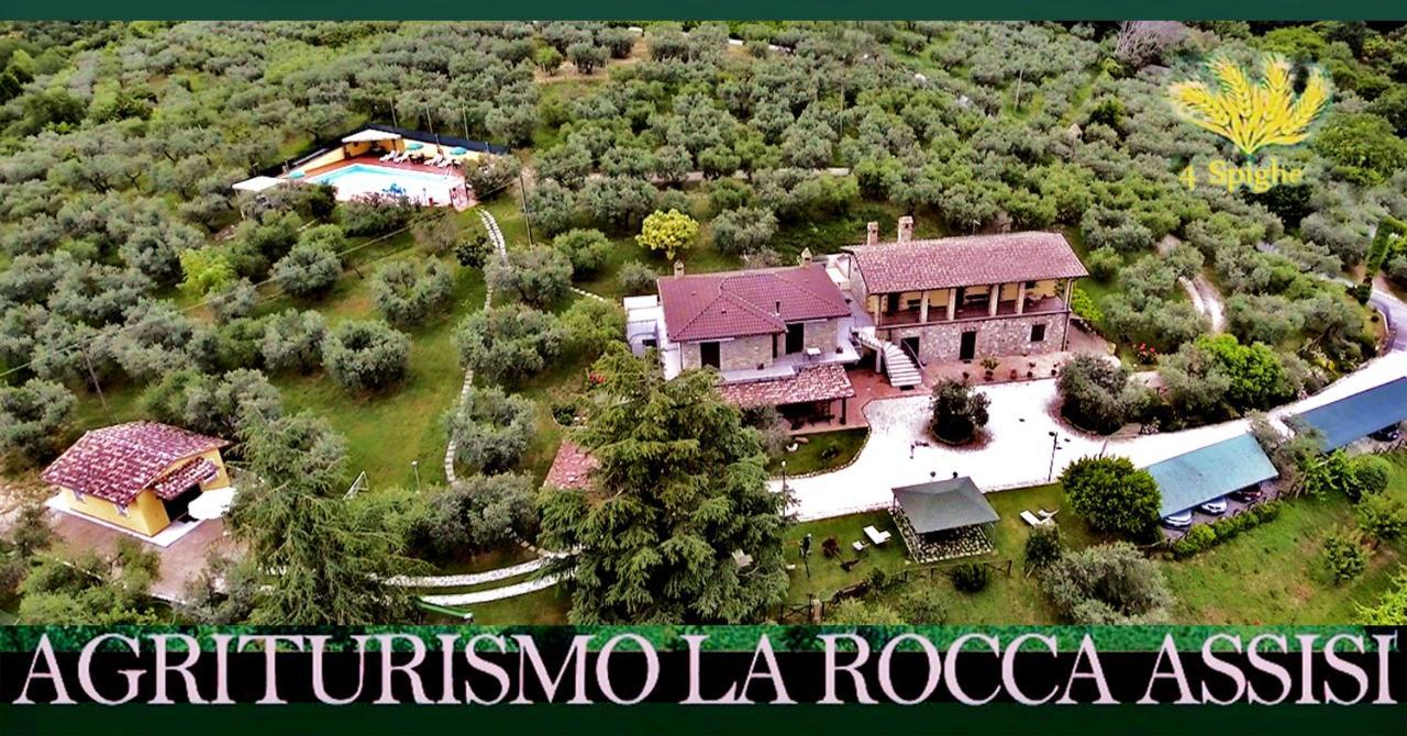 Agriturismo La Rocca Assisi Villa Petrignano Buitenkant foto